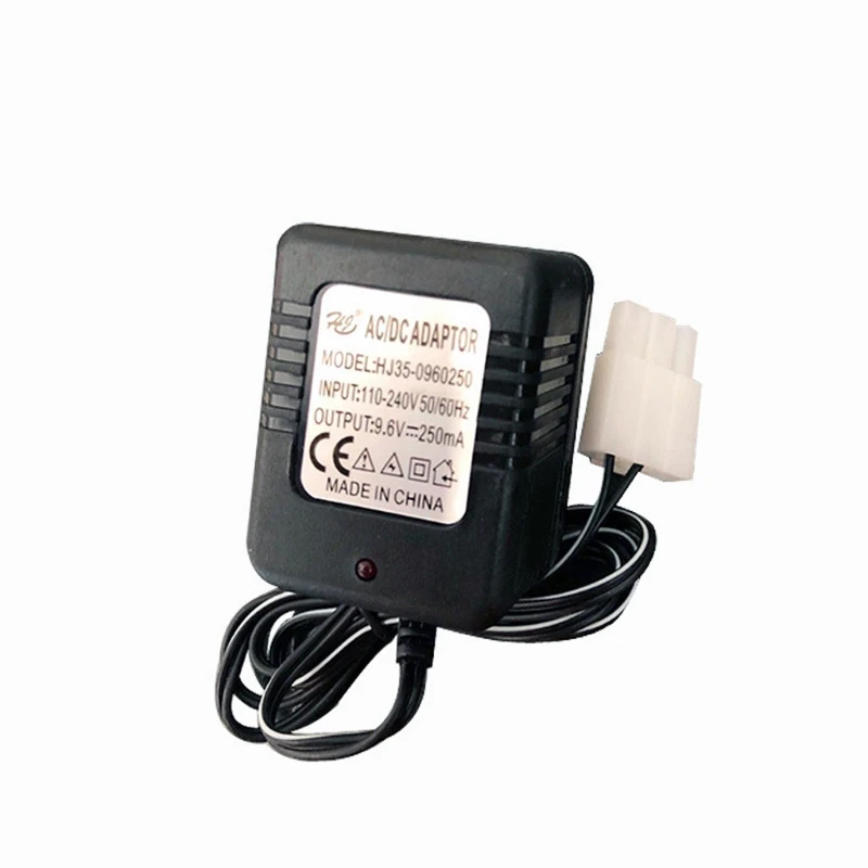 Plug adaptér KET-3P 9.6V 250ma napájací zdroj pre batériu NICD NIMH 100V-240V nabíjací adaptér príslušenstvo