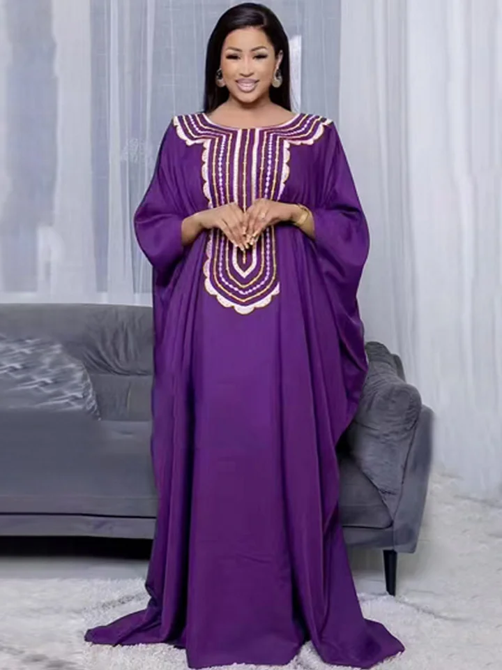 Plus veľkosti Elegantné africké šaty pre ženy moslimská móda boubou dashiki Ankara outfit Večerné šaty Abayas kaftan šálový plášť