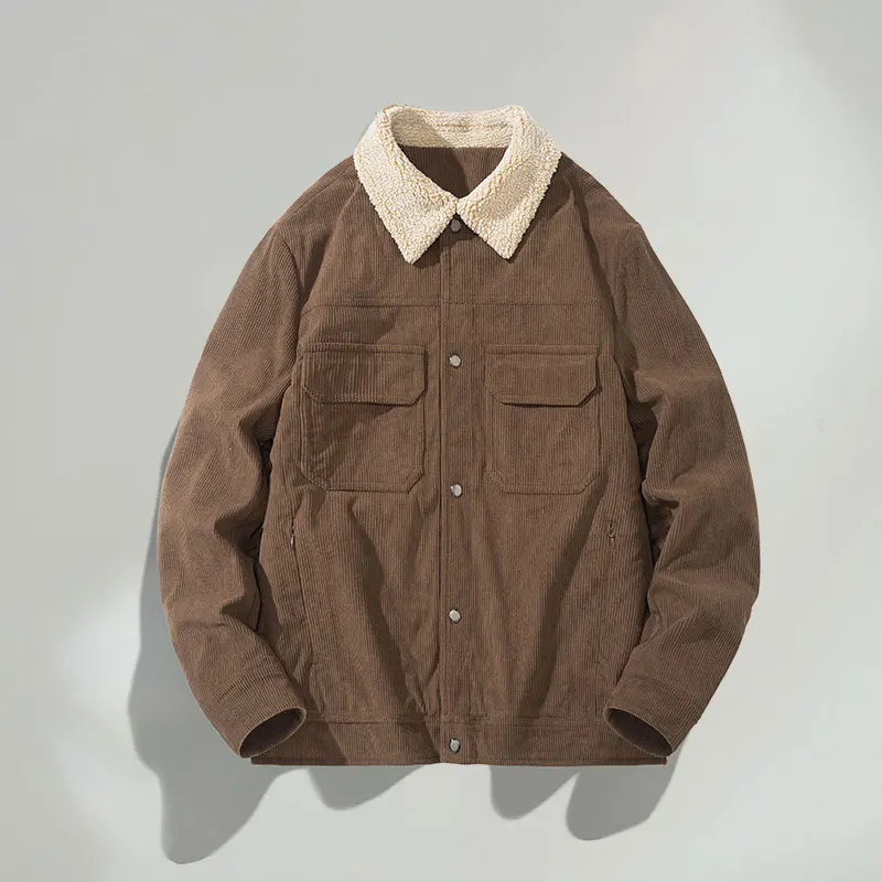 Plus veľkosť 160 kg zimných mužov Lathst Loose Vintage Nadmernised Coats