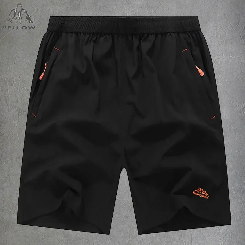 Plus veľkosť 8xl 9xl letné neformálne kraťasy Men Fitness Gym Roggers Sport Running Pant Boardshorts Beachwear Priedušné turistické šortky