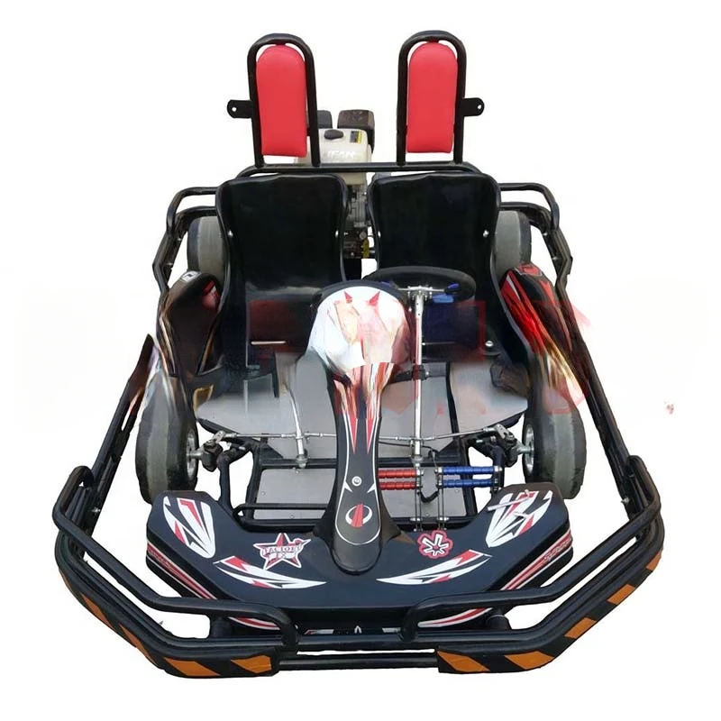 Plynové motokáre GO Dvojité sedadlá Racing Karting Pedal Cons Auto pre dospelých