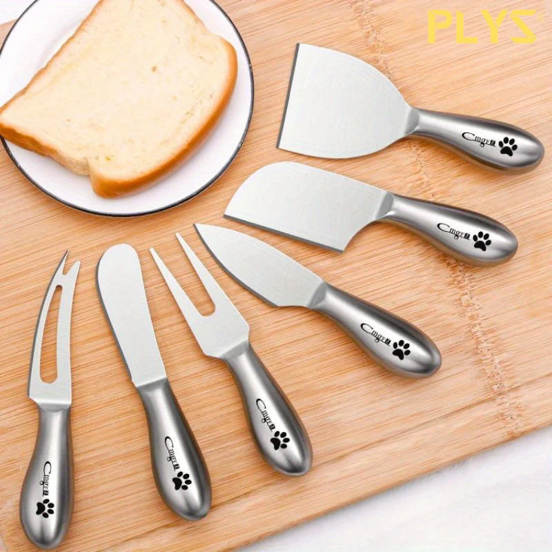 Plys-stain-stain bez oceľovej špachtľovej džemu džem koláč na pečenie nôž na toast syr maslo krém malá špachtľba