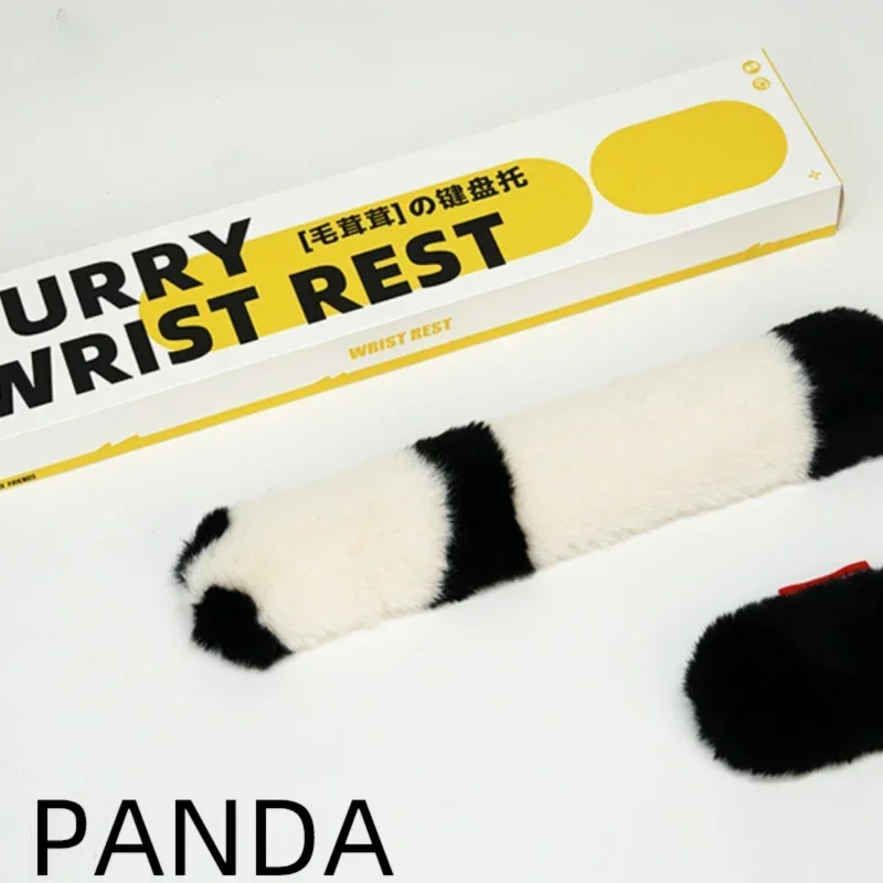 Plyšový seriál Palm Rest Custom Decompression Keyboard Zápästie Rast Soft Comfort Desktop Keyboard Mouse Stand Furry Wrist REST Gift