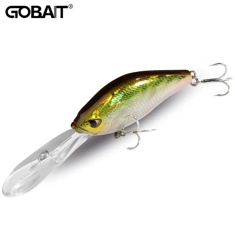 Plávajúce sa 12 g 10 cm rybárska návnada Accoustic Steel Ball Hook Wobbler Pesca Jerkbait Crank Tackle Crankbait návnada