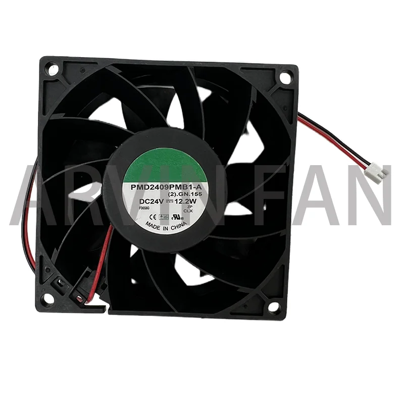 PMD2409PMB1-A Inverter ventilátor 9 cm 90 mm 9038 24V 12.2 W chladiaci ventilátor