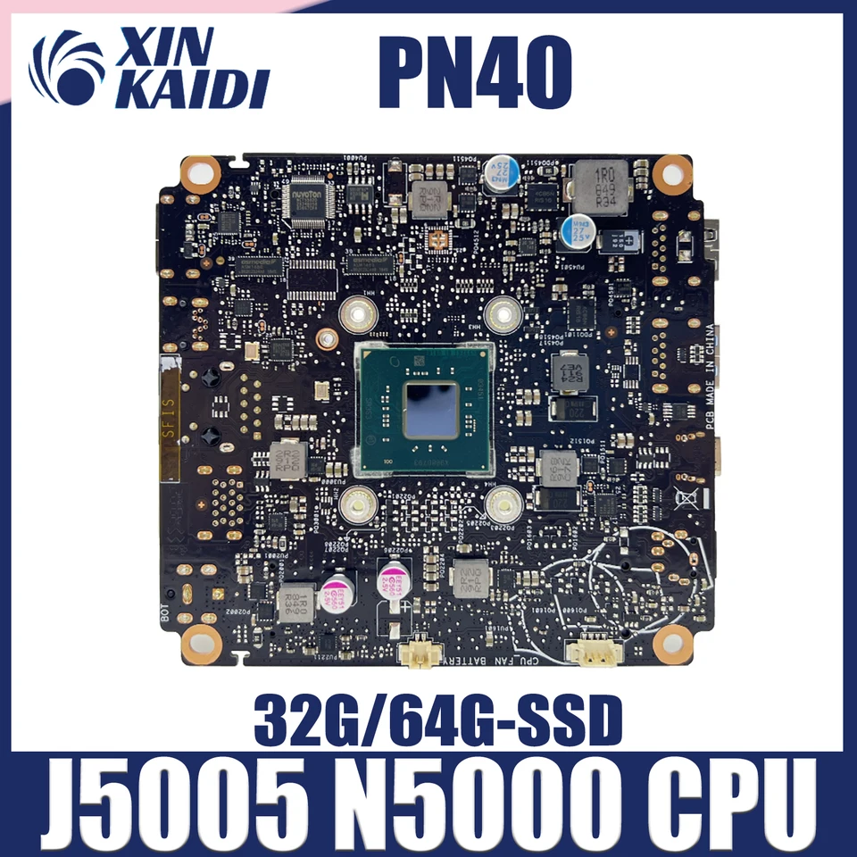 PN40 hlavná doska pre Asus vivo Mini PC Mini HD počítačová doska s J5005 N5000 CPU 32G/64G-SSD 100% Testovaná OK