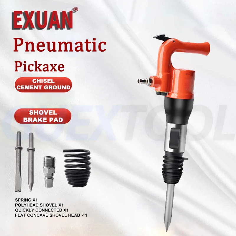 Pneumatický pivocaxe ručný vreckový vzduchový zliatlivý náraz vŕtač