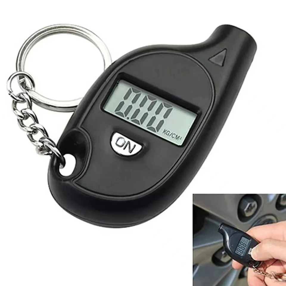 Pneumatika Digitálna s LCD Display CAR TIRE TIRE TESTER TETER METER AUTOMOBNÉ PRÁVO