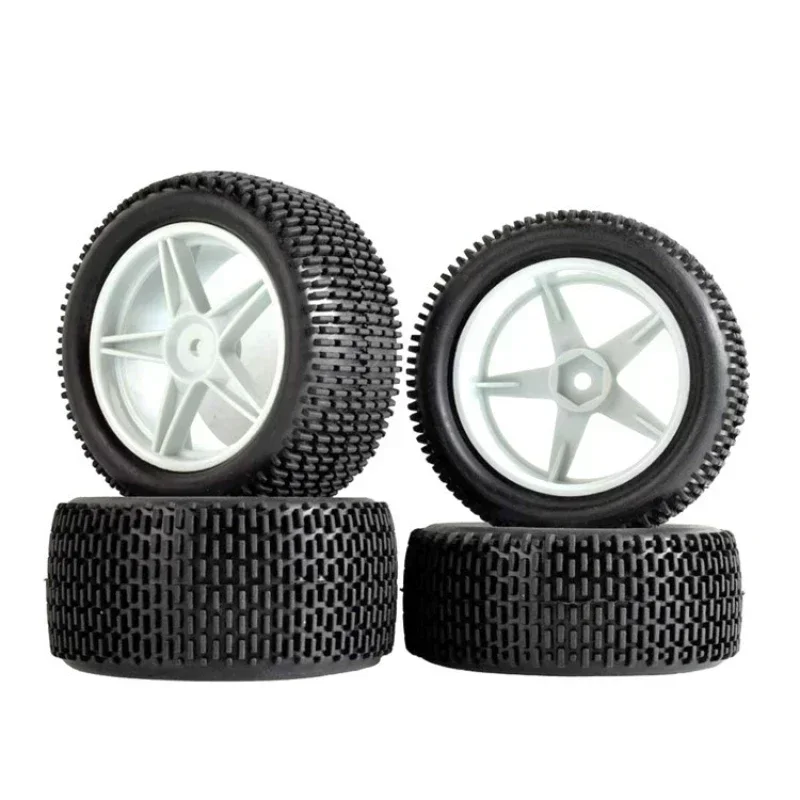 Pneumatika pneumatík 4pcs 85 mm pneumatiky pre pneumatiky pre Wltoys 144001-02 124019 104001 RC Aktualizácia automobilov 1/10 1/12 1/14 Scale Off Road Buggy
