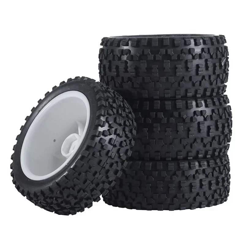 Pneumatika pneumatík s rozlíšením 4ks 85 mm pneumatiky pre Wltoys 144001 124019 104001 RC Časti na aktualizáciu vozidla 1/10 1/12 1/14 Scale Off Road Buggy