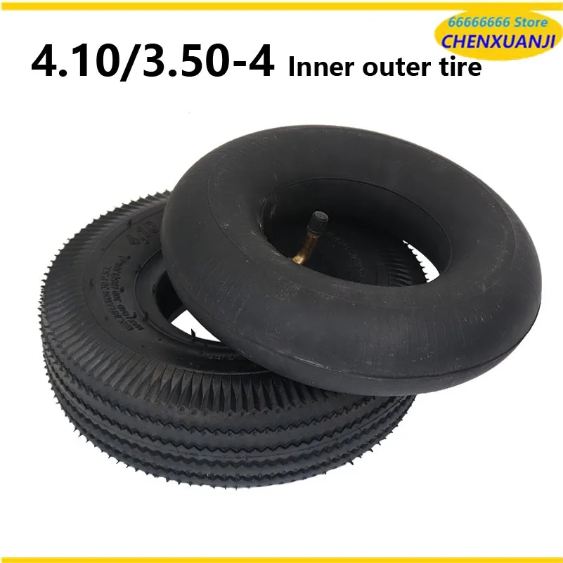 Pneumatiky 4.10/3,50-4 410/350-4 Quad Go Kart 47cc 49cc Chunky 4,10-4 Vnútorná trubica pneumatiky pre všetky modely 3.50-4