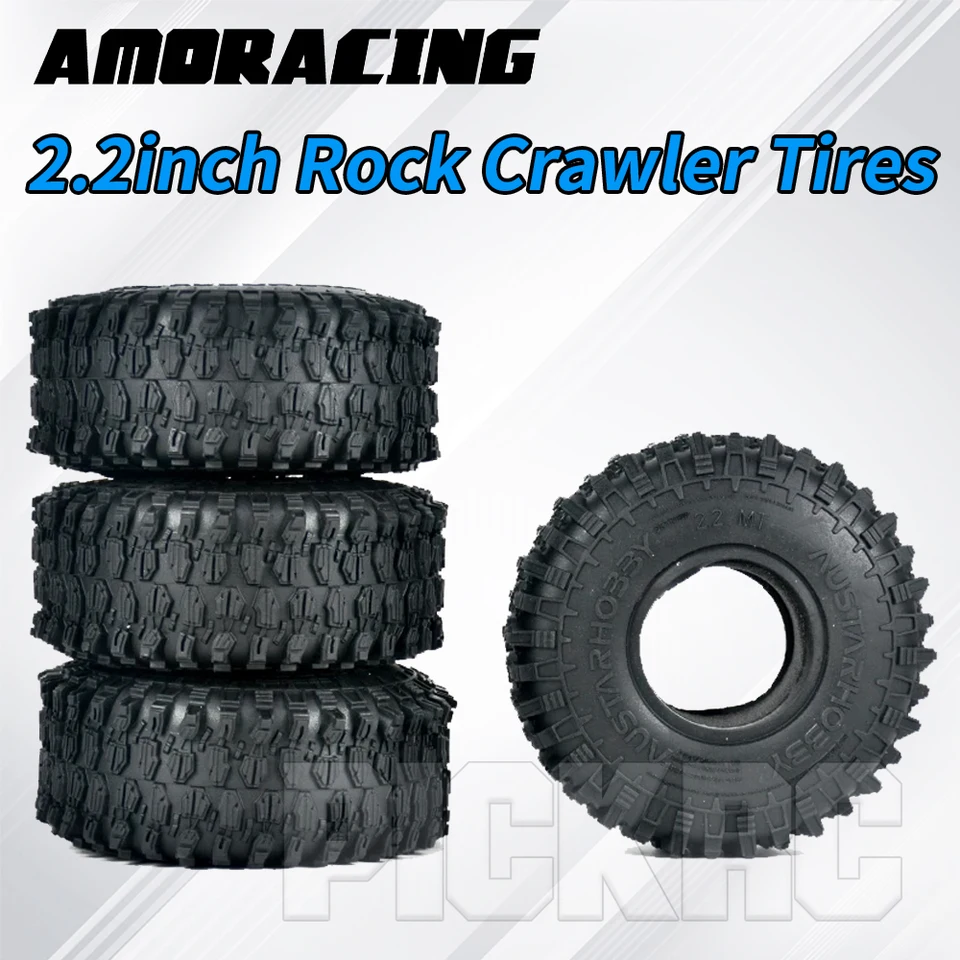 Pneumatiky RC CAR 2,2 palca Rock Crawler Tires Belt Liner 120x54 mm pre axiálne SCX10 km2 km4 RC Elektrický model automobilových príslušenstiev