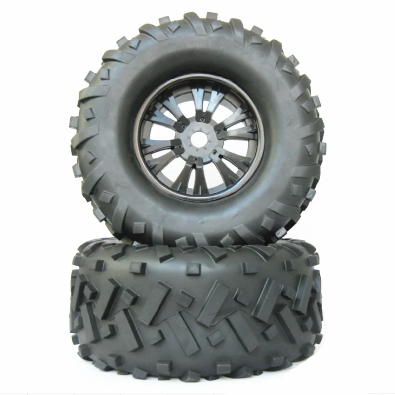 Pneumatiky s gumou s gumou 4 klipy RC Pneumatiky RIM RIMP