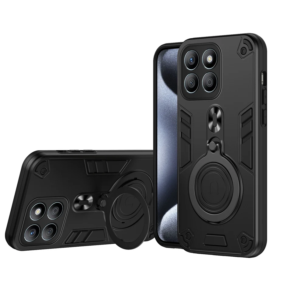 Poco C65 C75 M6 Magnetický puzdro pre Xiaomi Redmi 14C 13C A3 Poznámka 14 13 Pro Plus mi 14t prípady Chráňte zadnú kryt
