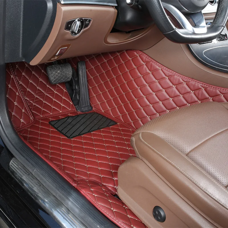 Podlaha automobilu pre Kia Sportage 2011 2012 2013 2014 2015 2016 2017 Man Leather Custom Non-Slip Luxury Interior 1pc Auto príslušenstvo