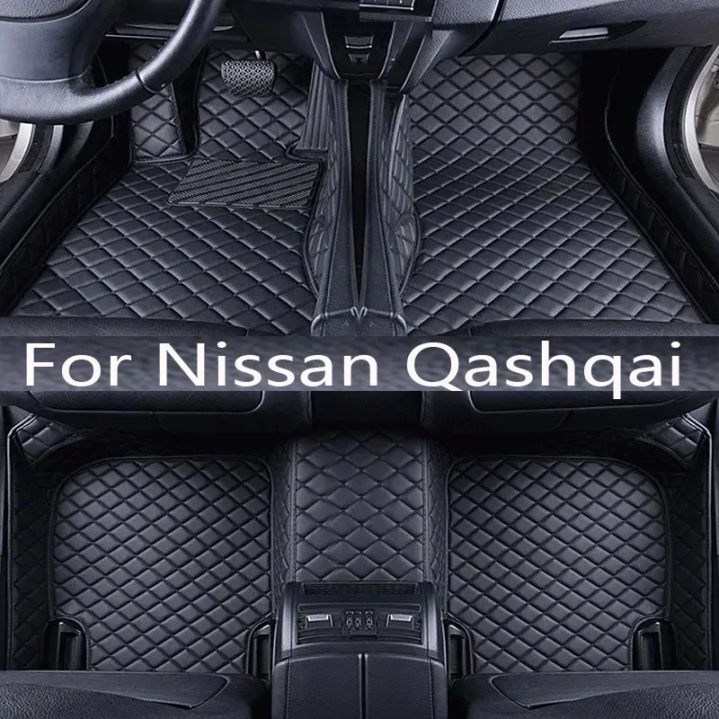 Podlahová podlaha pre nissan qashqai j10 dualis acenta 2006 ~ 2013 2007 nôh častí nôh TPE Liner Carpet Pad Vlastný kryt koberce Kobemie