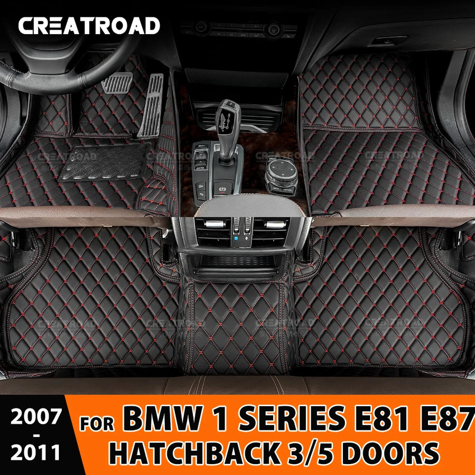 Podlahové podlahy pre bmw 1 sériu E81 116i 116d 118i 118d 120i 120d 123d 130i 135i hatchback 3/5 Door 2007-2011 Príslušenstvo