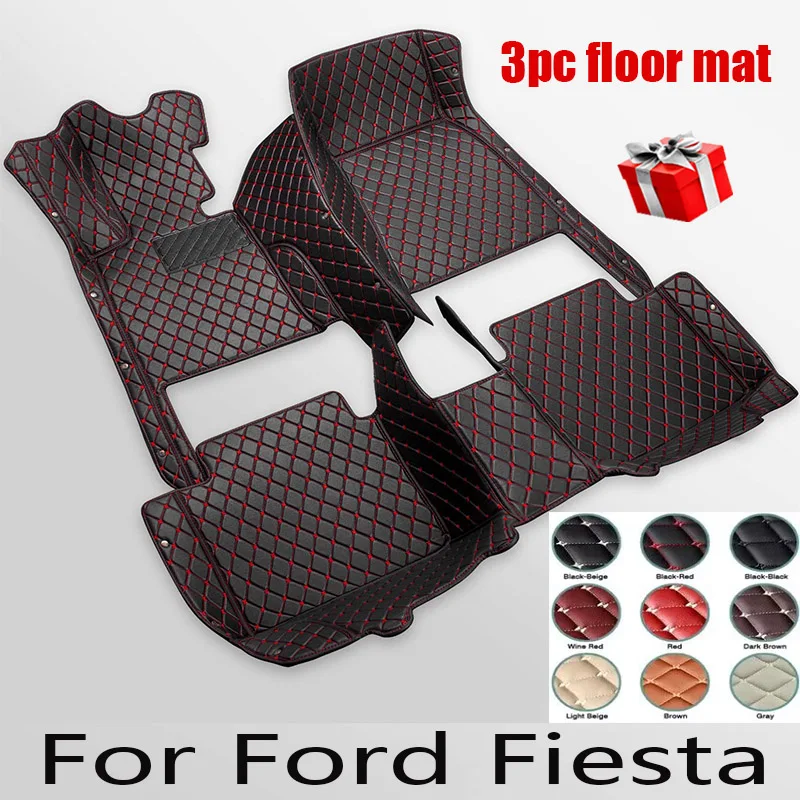 Podlahové podlahy pre Ford Fiesta 2009 2010 2011 2012 2013 2014 2015 2016 2017
