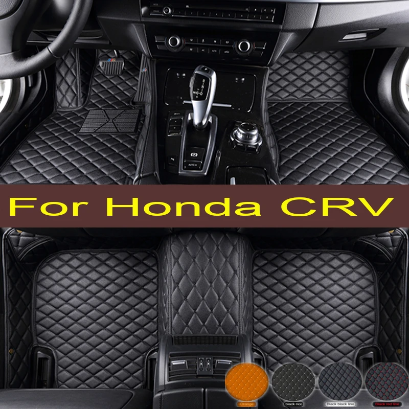 Podlahové podlahy pre Honda CRV 2012 2013 2014 2015 2016 Custom Auto Foot Pads