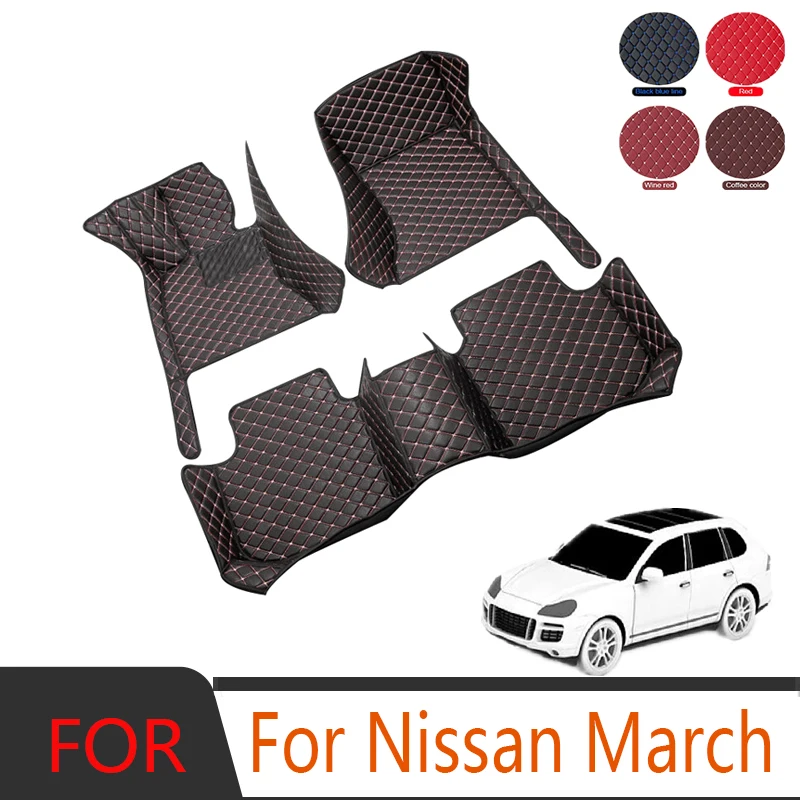 Podlahové podlahy pre Nissan March 2019 2018 2017 2016 2015 2014 2013 2013 2010 2010 2010