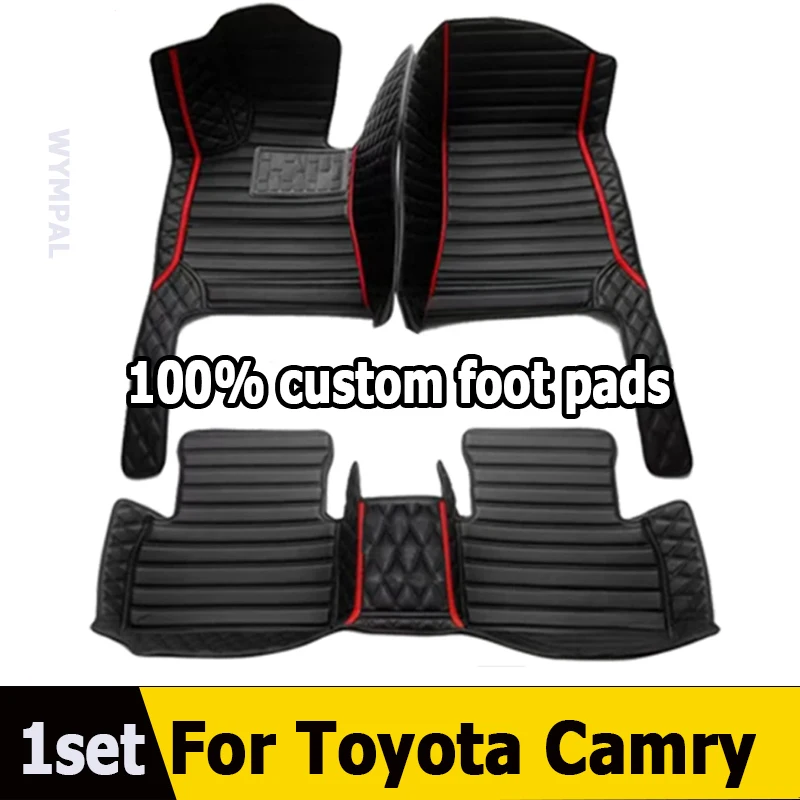 Podlahové podlahy pre Toyota Camry 2012-2017 2013 2014 2015 2016 Custom Auto Foot Dads