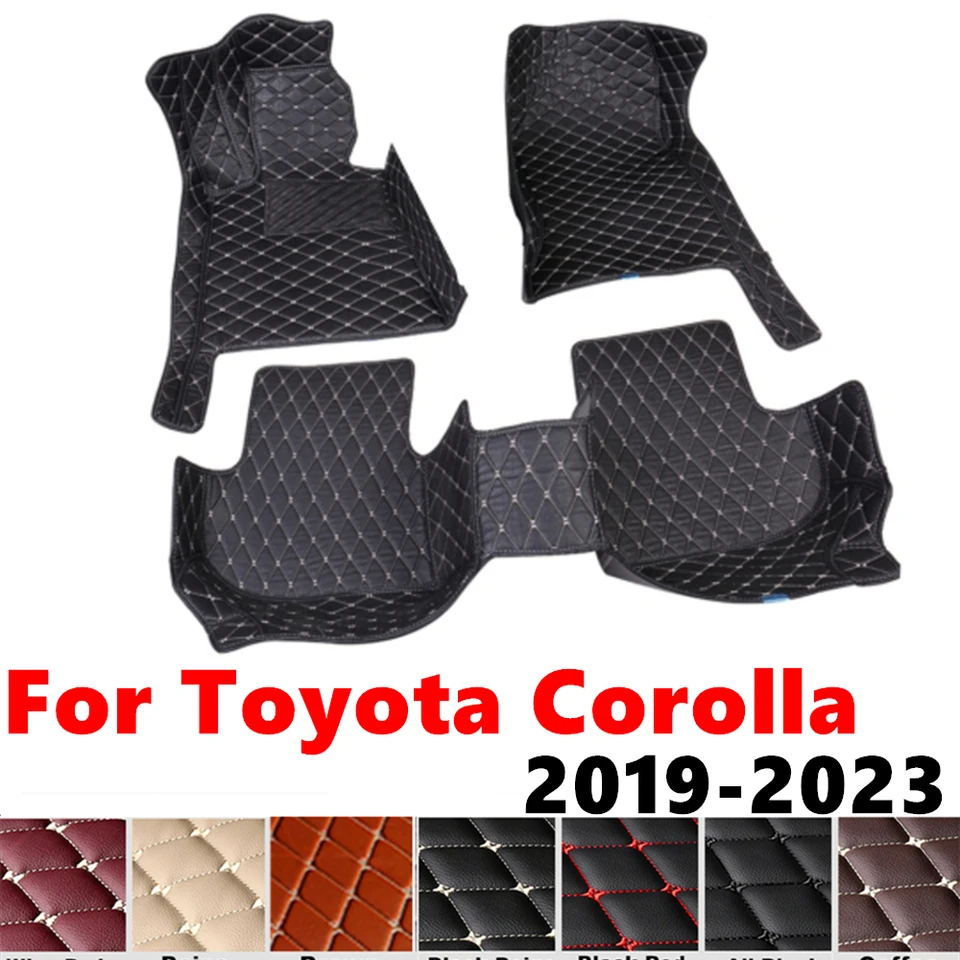 Podlahové rohože pre autá pre Toyota Corolla 2023 2022 2021-2019 Vnútorné podložné podložky Vnútorné podložky Vnútorné podložky Vnútorné príslušenstvo