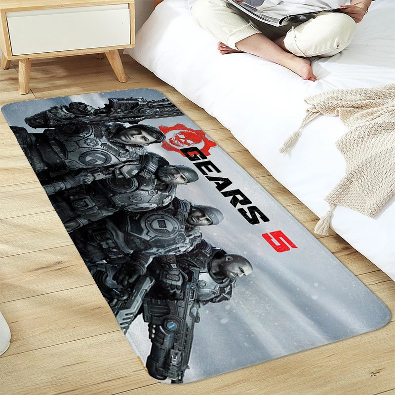 Podlahové rohože pre domácnosť B-Gears of War koberce Vstup do domu Absorbujúca kúpeľňa Spálňa Obývacia izba
