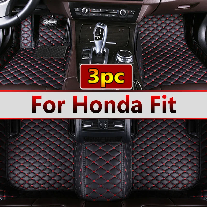 Podlahové rohože pre Honda Fit Jazz Hybrid GP5 GP6 2014 ~ 2020 Vodotesná ochranná podlaha podlahová podlaha Alfonbrillas de Coche Auto príslušenstva