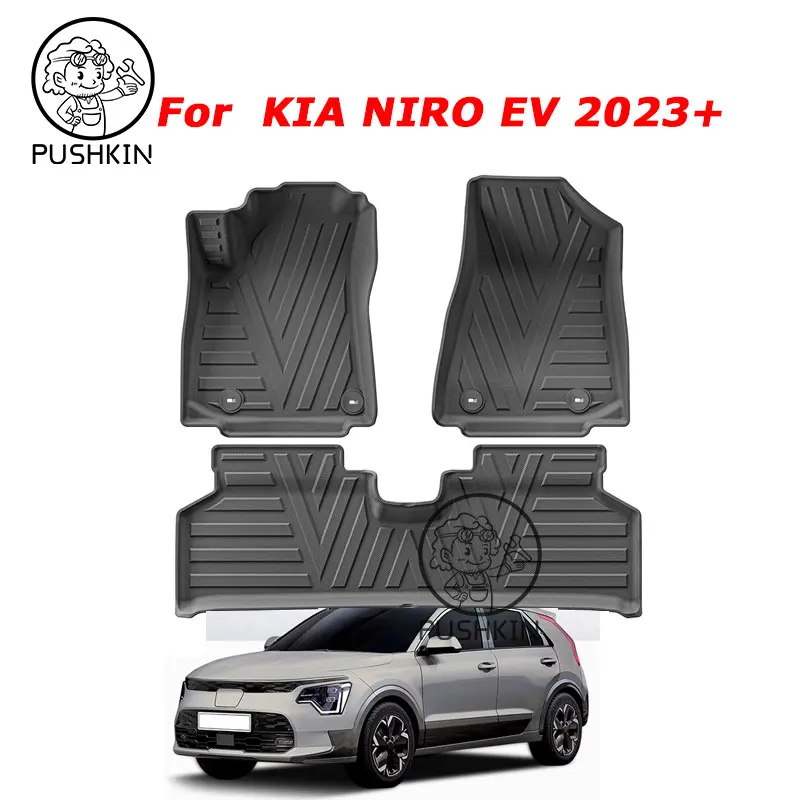 Podlahové rohože pre koberce pre kia niro ev 2023 2024 2025 nepremokavá podložka tpe rohož MAD krycie podlahy