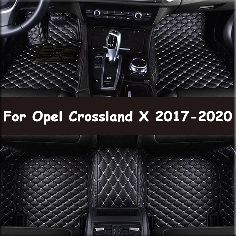 Podlahové rohože pre Opel Crossland X 2017-2020 Dropshipping Center Interiérové ​​príslušenstvo