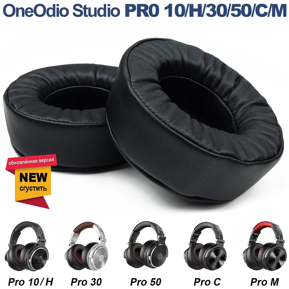 Podložky slúchadiel pre Oneodio Studio PR0 10/H/30/50/c/m Monitor 60 Náhradné slúchadlá slúchadiel