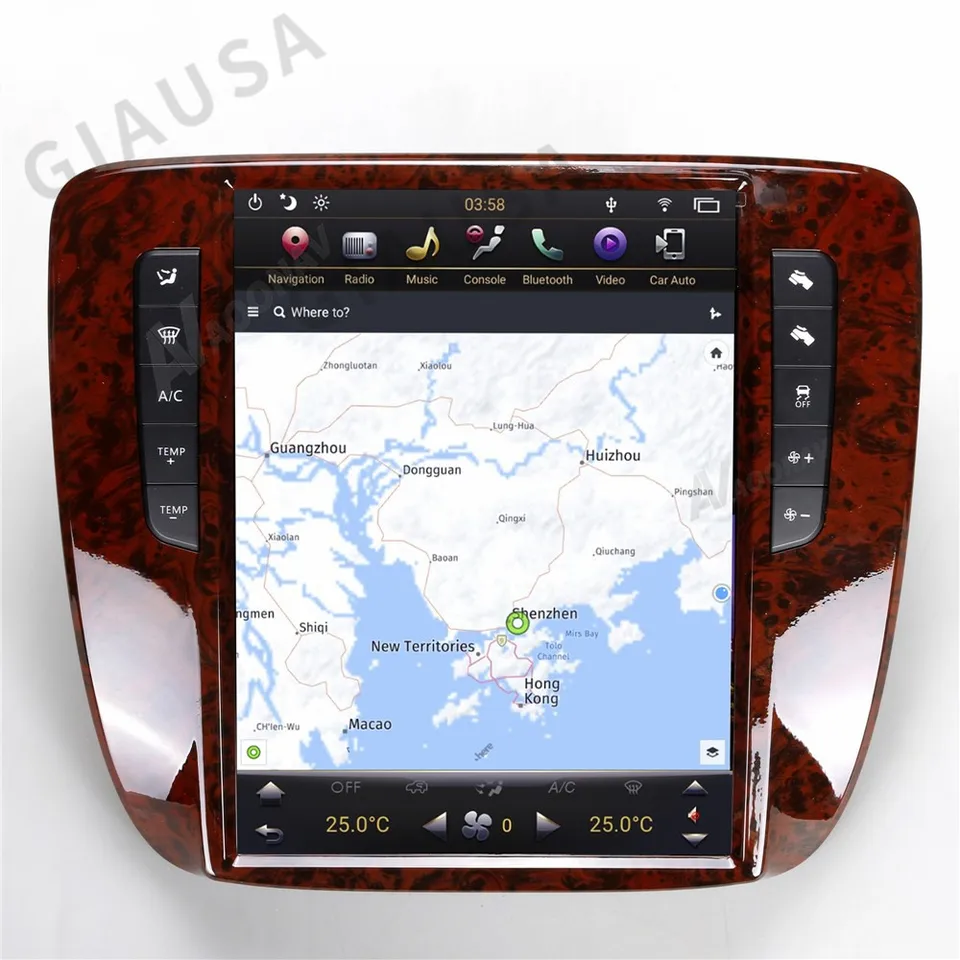 Podpora funkcií OEM Android pre Chevrolet Silverado Tahoe GMC Sierra 2019 2020 2021 CarPlay Screen Autoradio Radio Bluetooth