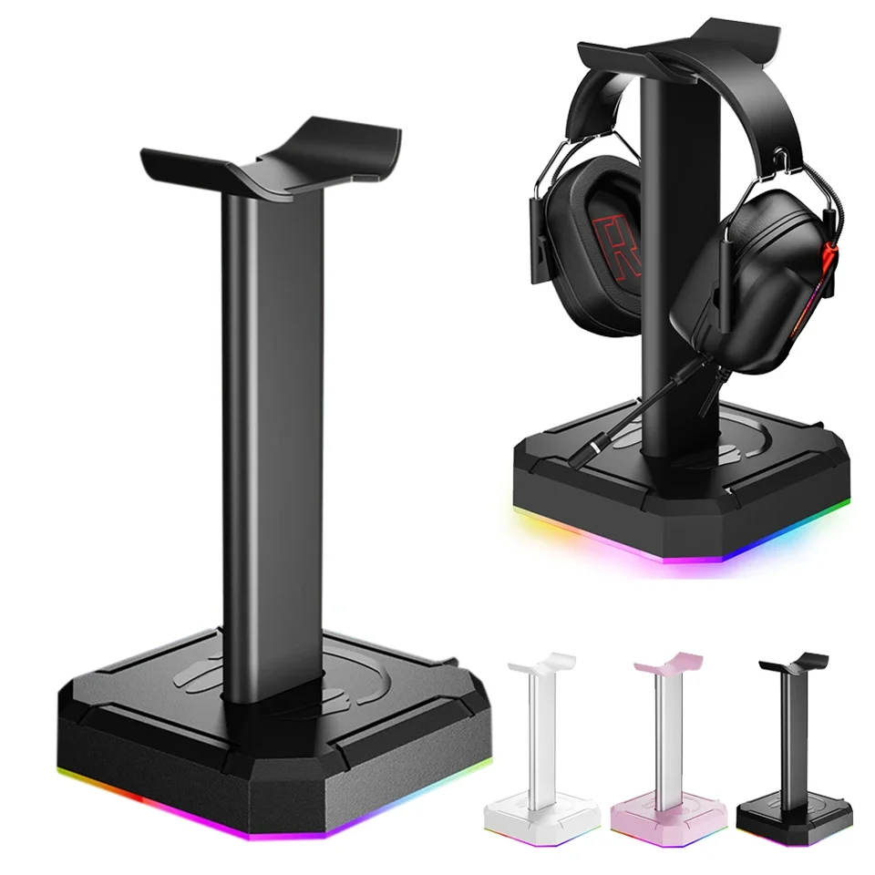 Podporovanie náhlavnej súpravy Usporiadanie priestoru na pracovnú plochu Organizátor Vertikálny držiak Hanger RGB
