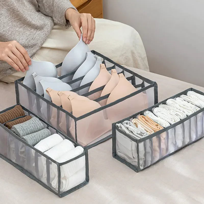 Podprsenka Underwear Organizátor úložný box nohavičky ponožky Skladovacie boxy šatníkové šaty