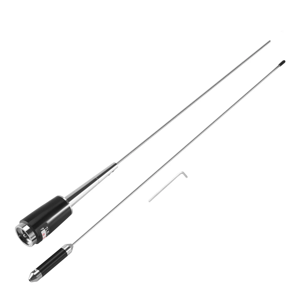 Podrobnosti o novom Silver UHF 400-470 MHz 200W 5,5dB SL-16 PL-259 Mobile Car Radio Anténa