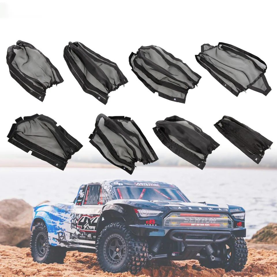 Podvozok Dirt Drach Cover Vodotesný kryt pre Arrma Senton Kraton Mojave Granite 1/10 1/8 1/5 RC Monster Truck Duck Truck