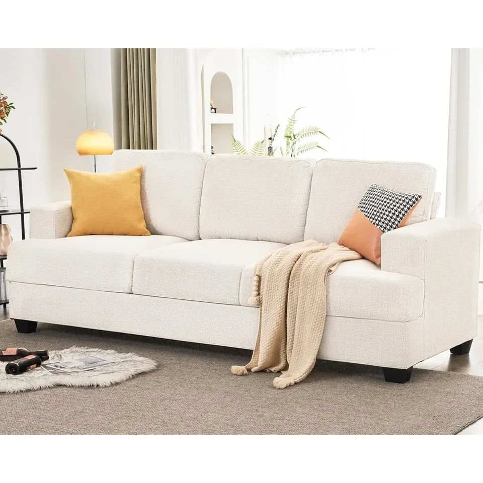 Pohovka 89 palca, pohodlná pohovka s extra hlbokými sedadlami, moderný štýl- 3 SEATER, GAUP FOR ROOL ROOL Apartment Lounge