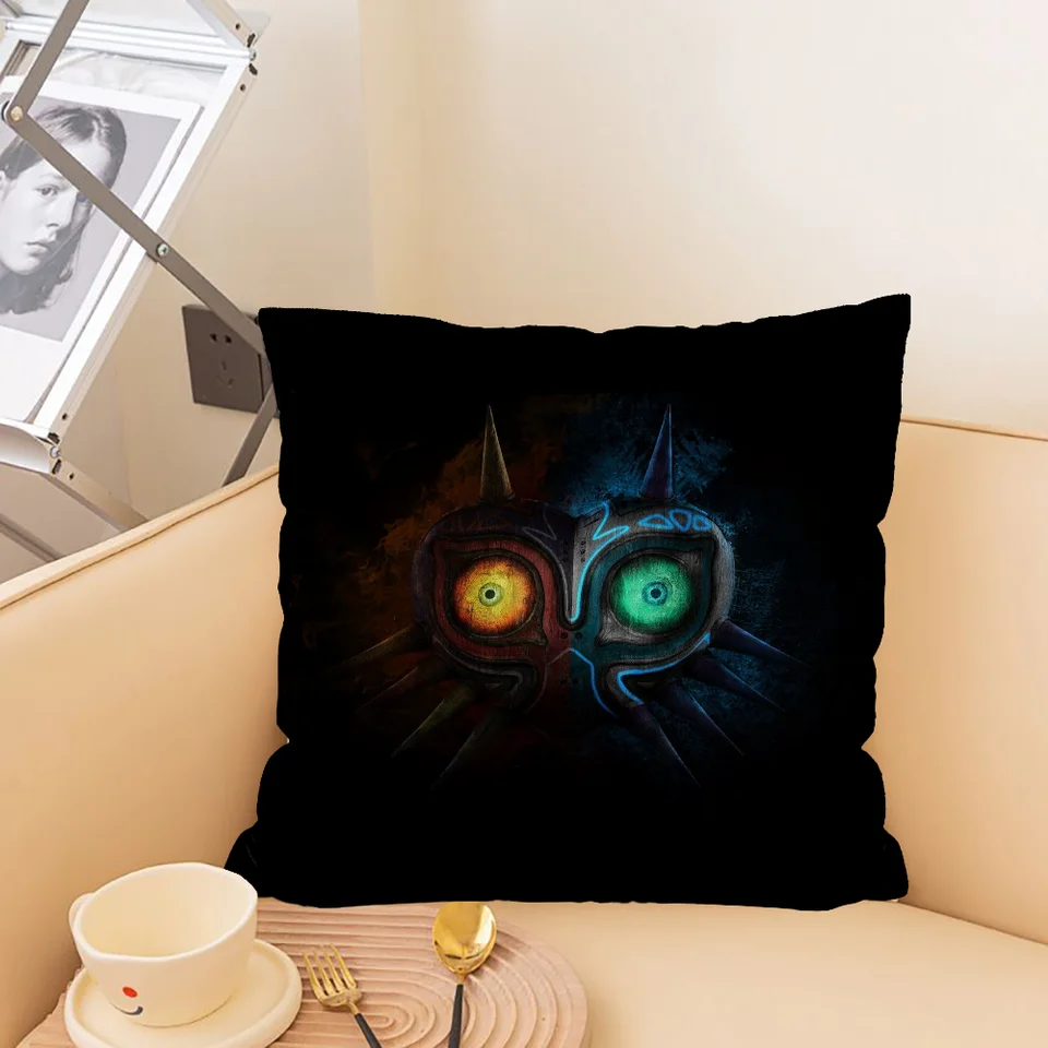 Pohovka luxusná 45x45 vankúšov kryt vankúšov vankúšový vankúšový pokrývky Z-Zelda Dekoratívne vankúšové dekorácie 40x40 Ozdobné vankúše