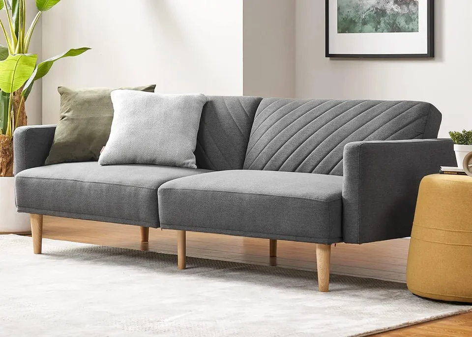 Pohovka, pohovka, malá pohovka, pohovka na spanie, moderný futon gauč v polovici storočia, pohovku, pohovky pre bývanie r