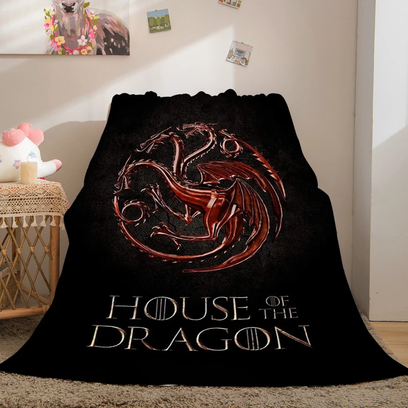 Pohovky prikrývky pre zimný a house a-dragon mikrovláknového postieľky Fluffy Soft Mäkt prikrývka King Veľkosť teplého postele Fleece Camping hodí