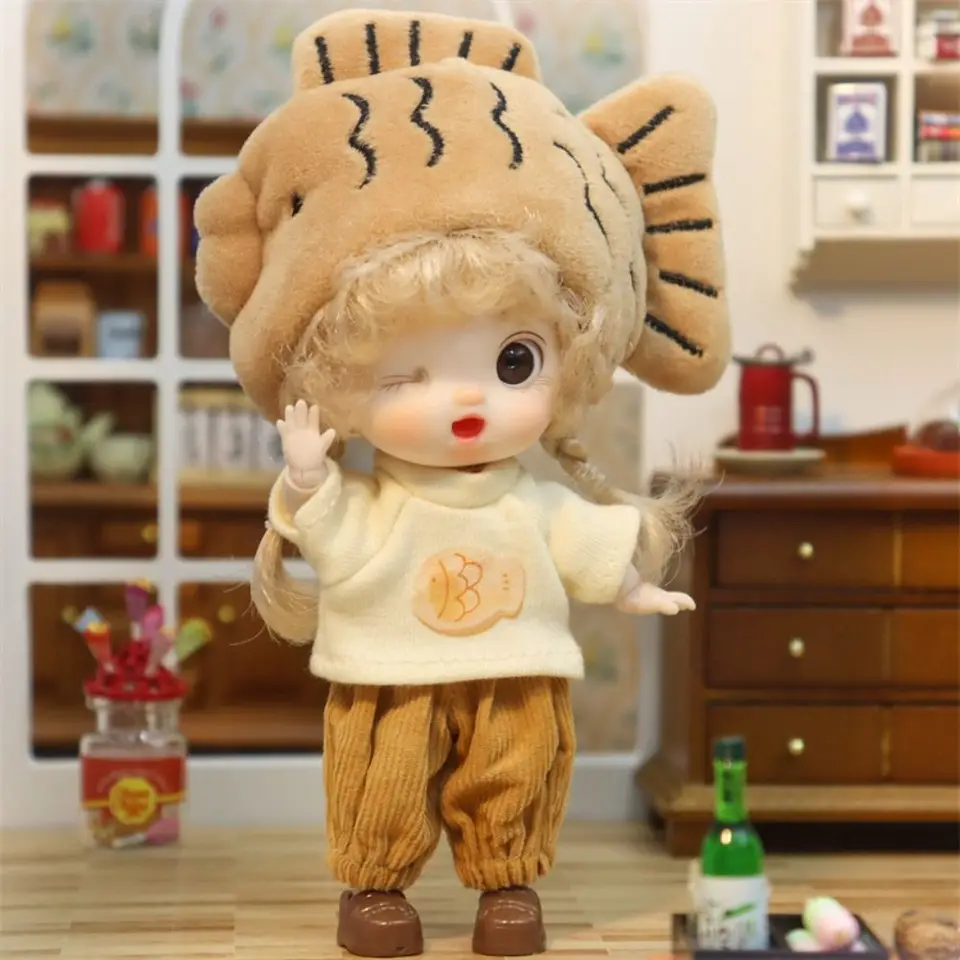 Pohyblivé kĺby ob11 bábika s oblečením nastaviteľné mini obitsu 11 oblečených bábik 14 cm kawaii obitsu oblečenie bábiky Dievčatá