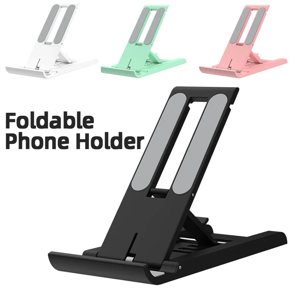 Pohyblivý držiak na počítači prenosný prenosný mini Moblie telefónny stojan pre Xiaomi iPhone Samsung Mobile Phone podporuje telefón Telefón