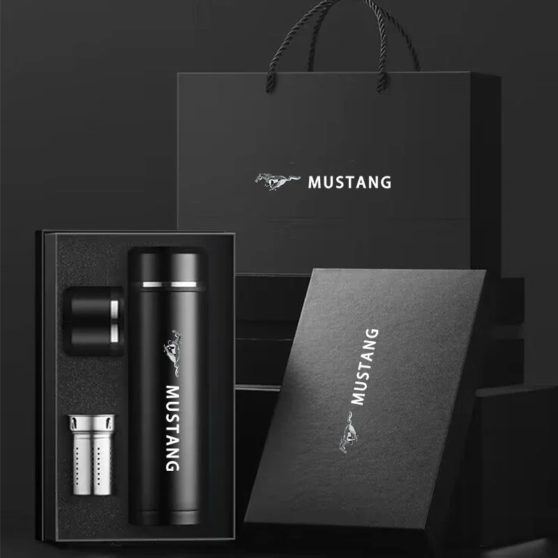 Pohár automobilov Intelligent Thermos pre Ford Mustang 2015 2016 2017 2018 2019