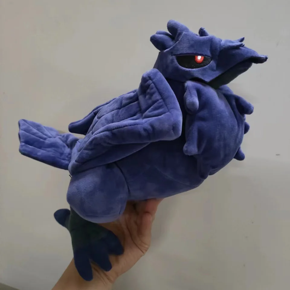 Pokemon Corviknight Anime Cartoon plyšové hračky Japan Anime 25 cm