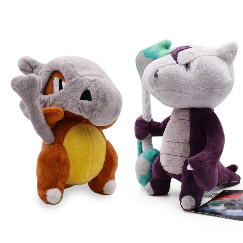 Pokemon Cubone Marowak Osselait Tragosso plyšová hračka anime mäkká plnená peluche bábika pre detské deti Halloween vianočné darčeky