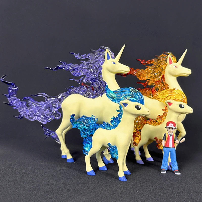 Pokemon GK 1/10 Resin Rapidash Ponyta Action Figure Model hračky darček pre narodeniny deti
