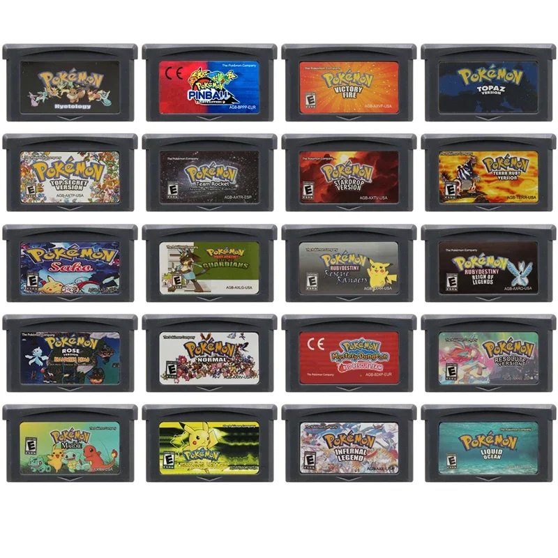 Pokemon Infernal Legend Liquid Ocean Stardrop Fire Red Team Rocket GBA Video Gba Video Gba Cartridge Console Card 32 bit pre fanúšikov darček