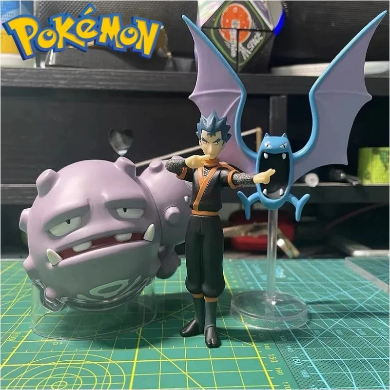Pokemon Original Bandai Scale World Koga Golbat Weezing Kyou Golbat Matadogas Anime figures modelu zbierka bábik Hračky pre deti darček