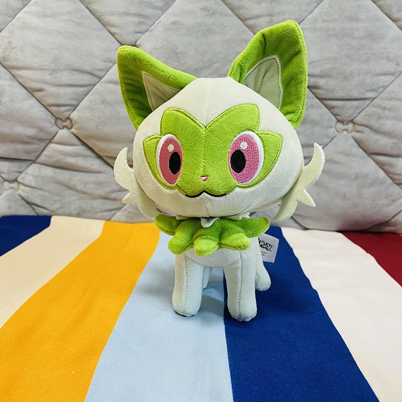 Pokemon Peluches Sprigatito Anime Scdle Animals Movie hry FNAF Soft Hračky a koníčky plyšová mačka pre deti darček k narodeninám