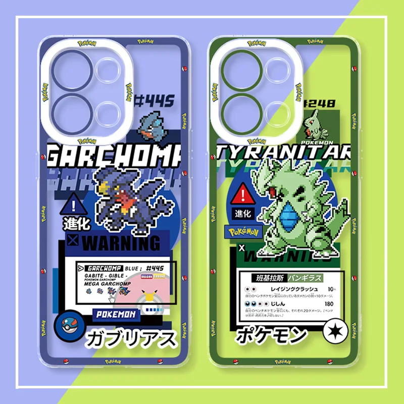 Pokemon pixel mäkký puzdro pre Realme 5 6 7 7i 8 8i 9 10 Pro Plus C11 C15 C20 C21 C21Y C31 C35 C55 GT NEO 2 PRO 5 SIKONOVÝ KRYT